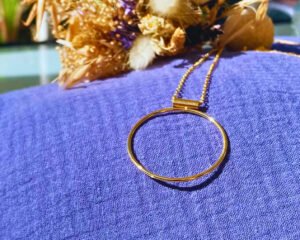 Dina | Collier acier