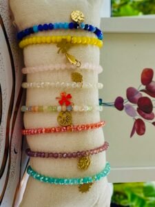 Lot bracelet perle