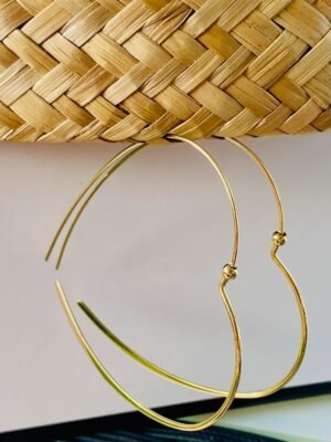 IMG_4911 Boucles d’oreilles acier coeur